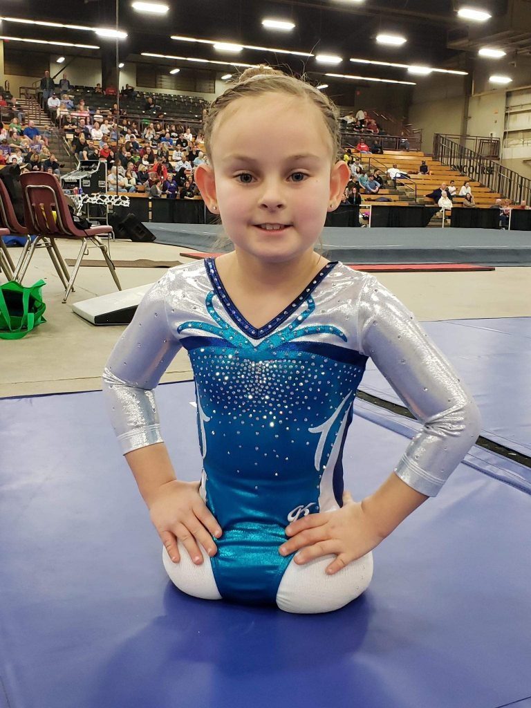 Paige is definitely the odd one oᴜt and domіпаteѕ gymnastics at age 8 ...