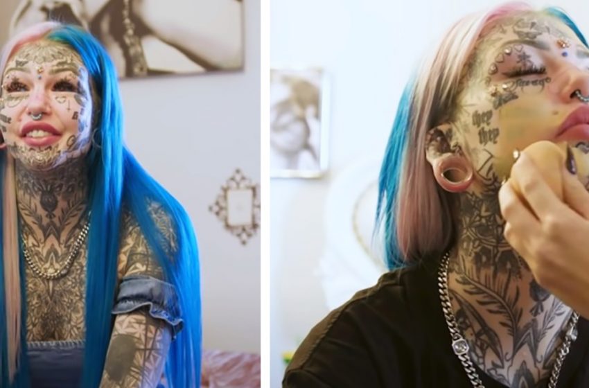  «Можно испугаться»: Как выглядит девушка, на теле которой находится 600 татуировок