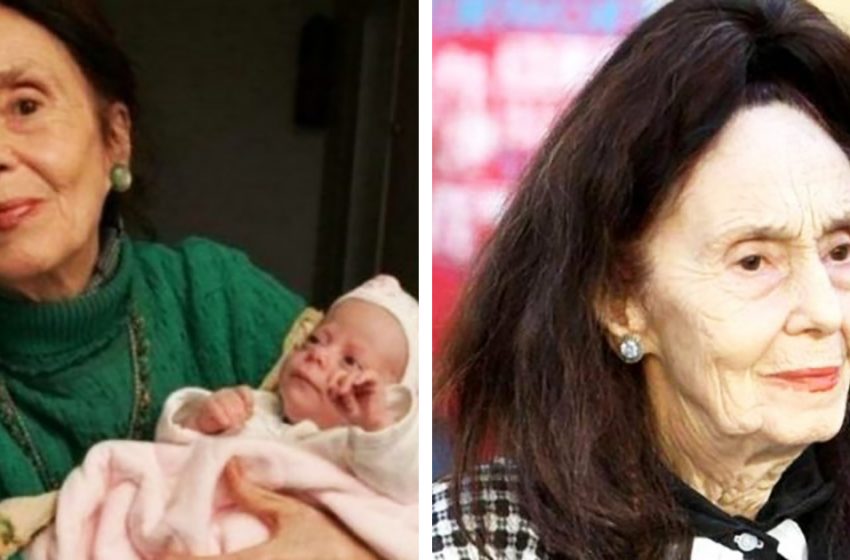  Мать — рекордсменка: Как выглядит женщина, родившая впервые в 66 лет